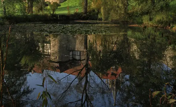 Foto: Staatliche Schlösser und Gärten Baden-Württemberg, Angela Hammer Kloster und Schloss Bebenhausen, Weiher