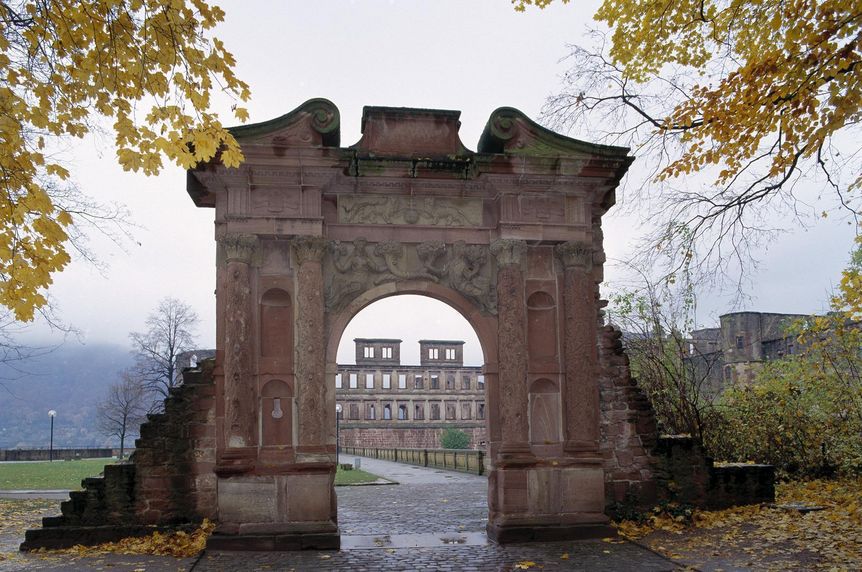 Elisabethentor von Schloss Heidelberg