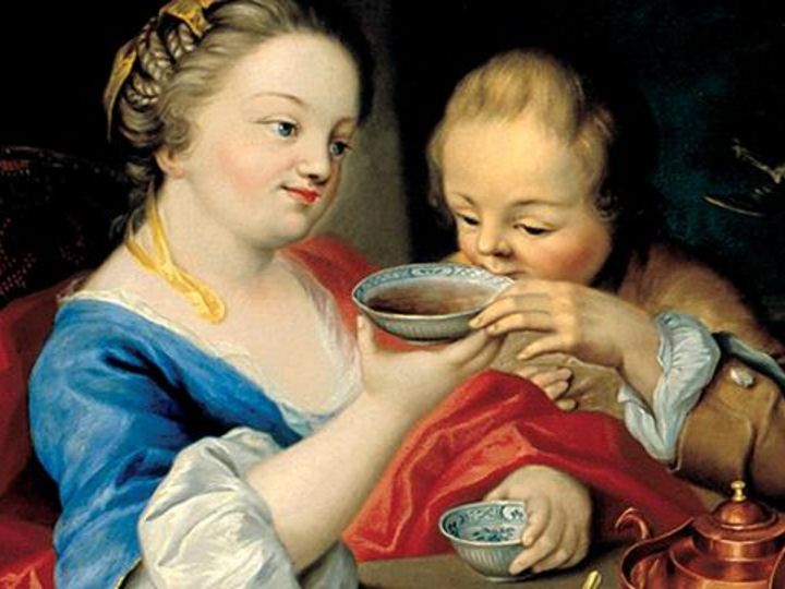 Residenzschloss Rastatt, Teetrinker