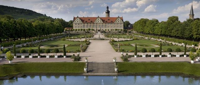 Schlossgarten Weikersheim, Schlossgarten