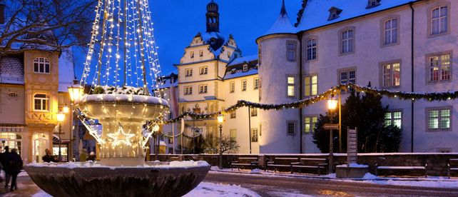 Residenzschloss Mergentheim, Event, Winterzauber im Schlosshof