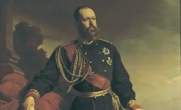 Residenzschloss Ludwigsburg, Ahnengalerie, Porträt von König Karl von Württemberg